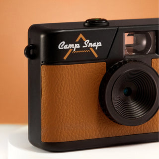 Camp Snap Screen-Free Digital Point & Shoot Camera – Chestnut Brown - Camp Snap