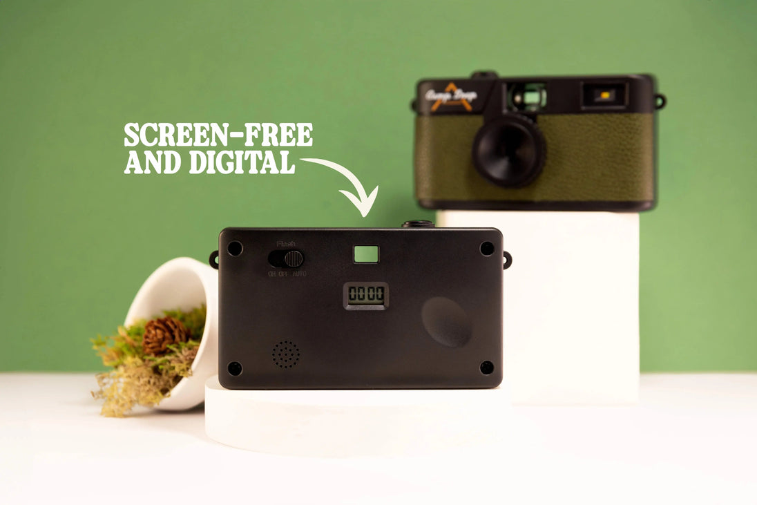 Camp Snap Screen-Free Digital Point & Shoot Camera – Forest Green Camp Snap