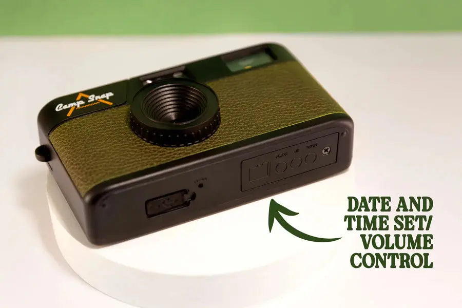 Camp Snap Screen-Free Digital Point & Shoot Camera – Forest Green Camp Snap