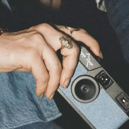 Camp Snap Screen-Free Digital Point & Shoot Camera – Denim Camp Snap